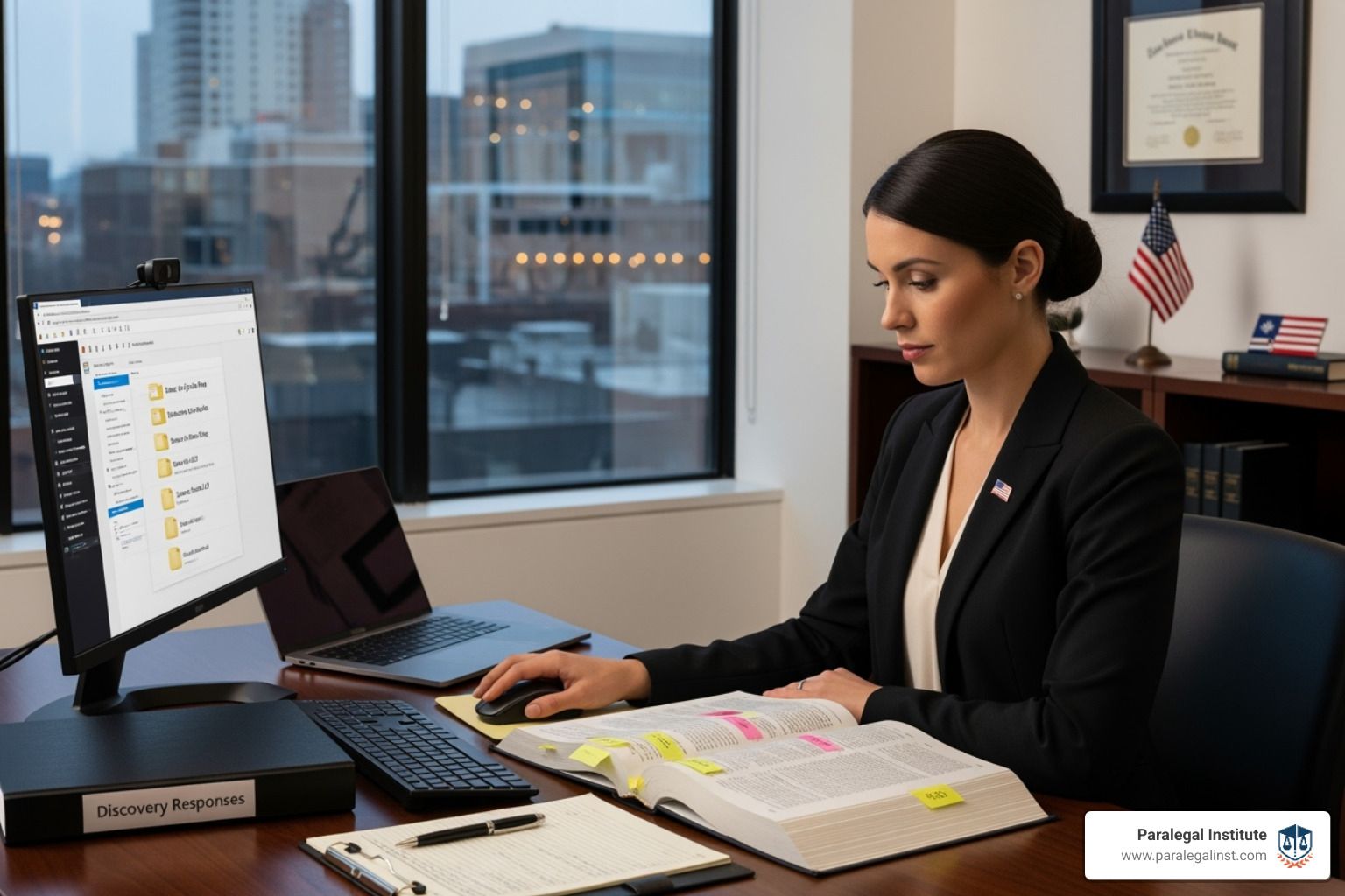 paralegal working - paralegal roles and responsibilities