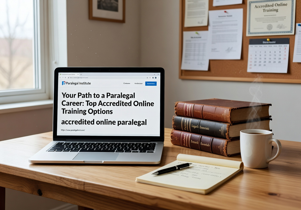accredited online paralegal header image