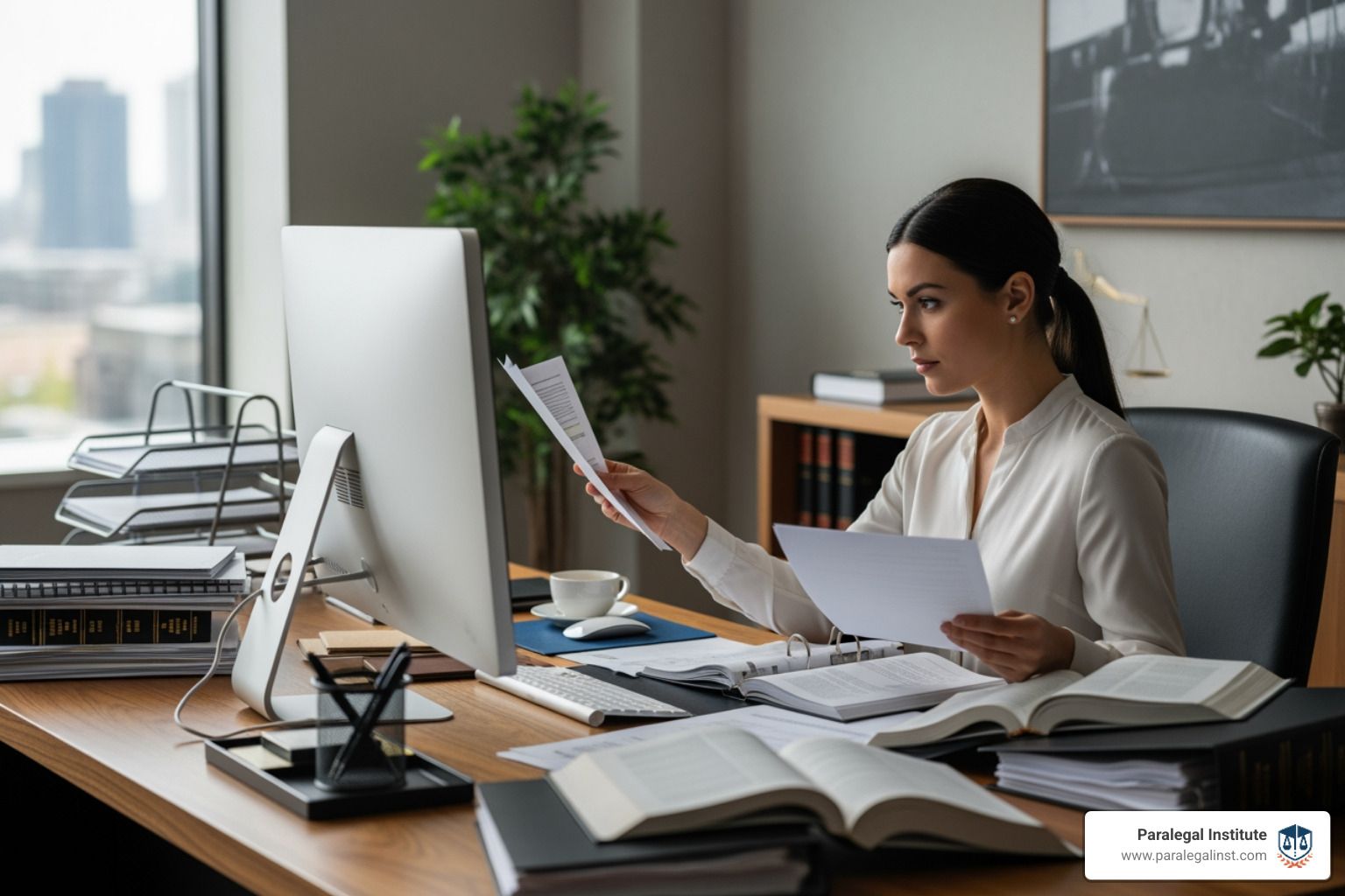 paralegal working in law office - do you need a degree to be a paralegal