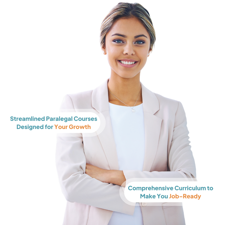 Paralegal in a blazer 