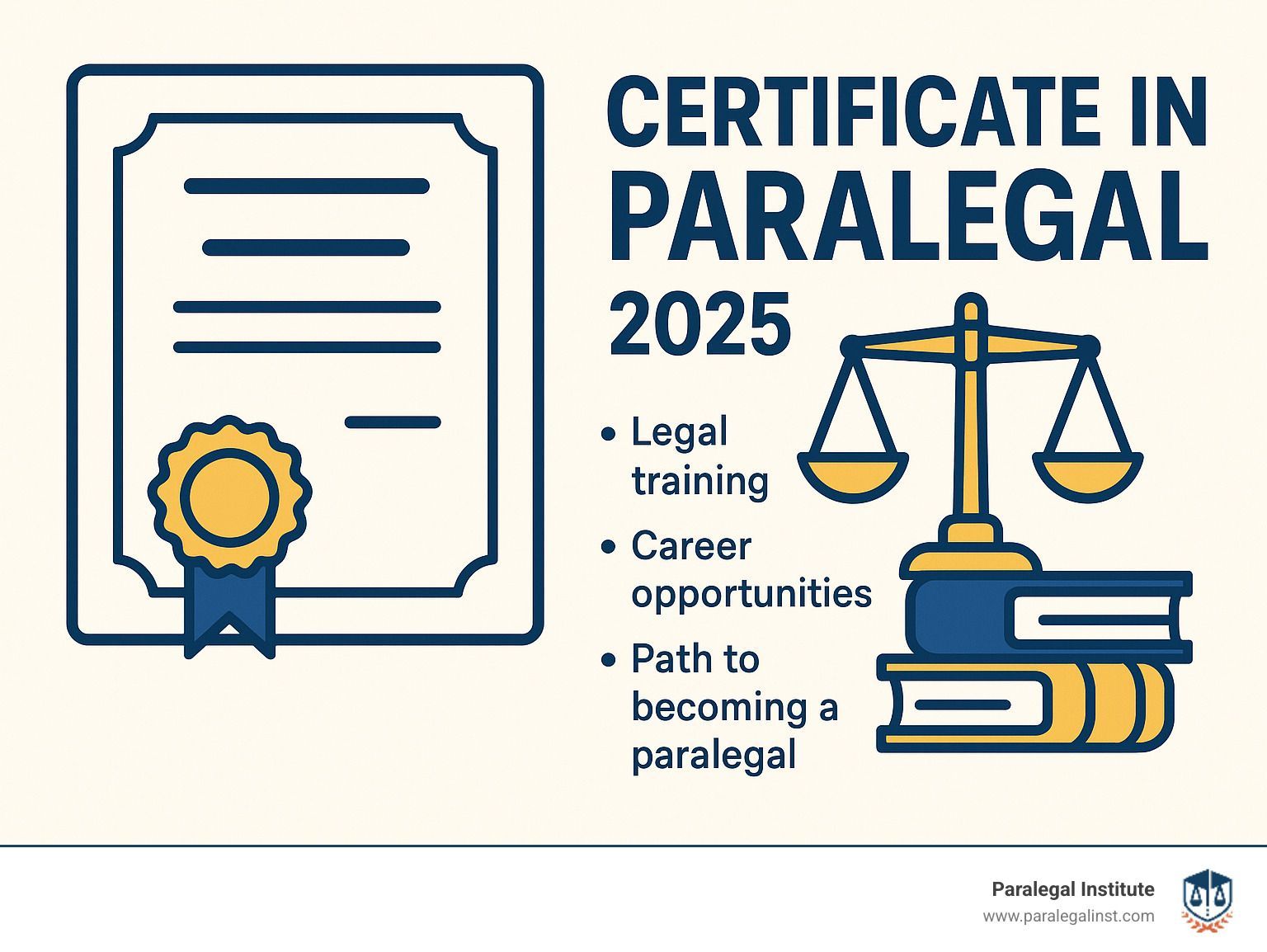 paralegal certificate - certificate in paralegal