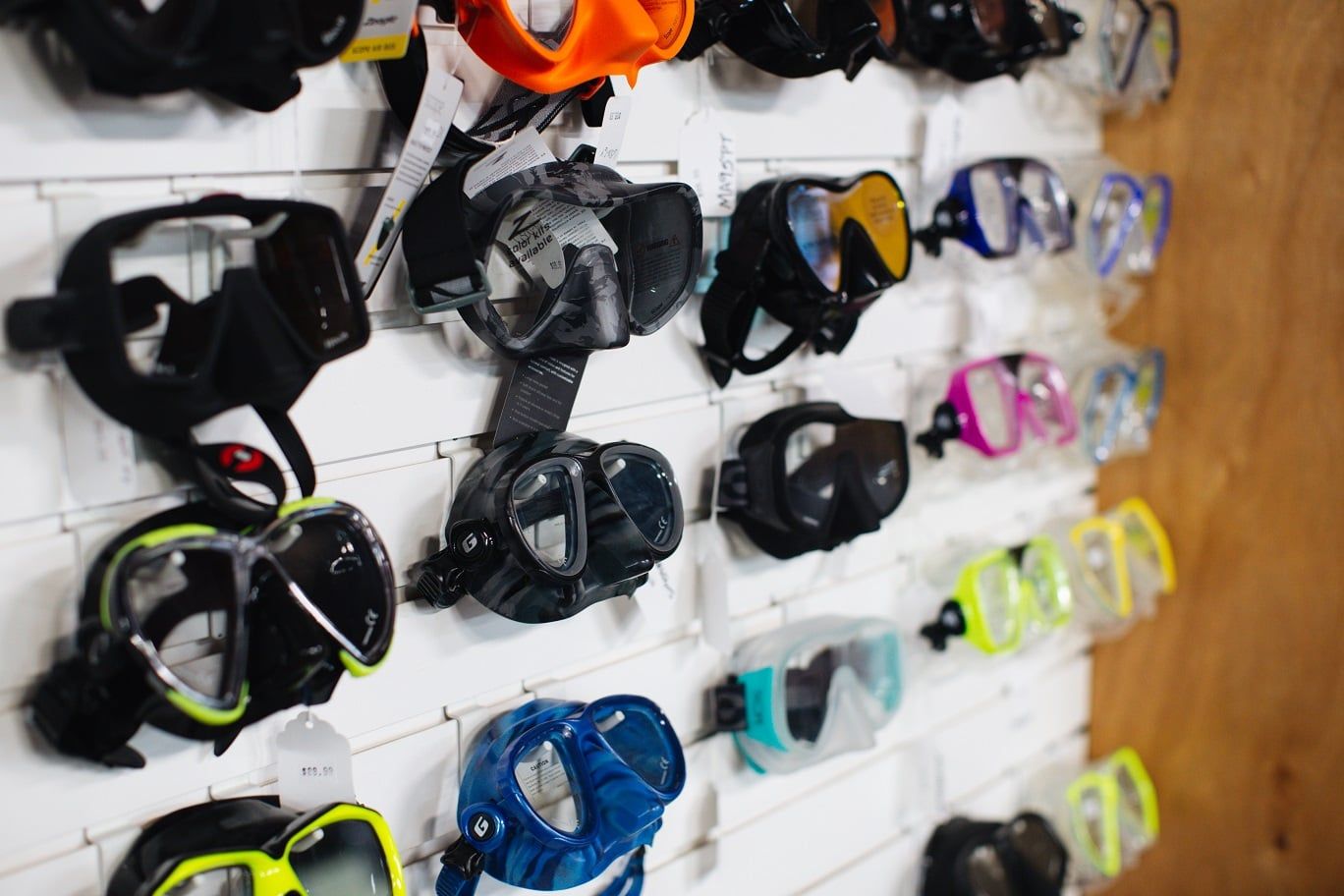 scuba masks