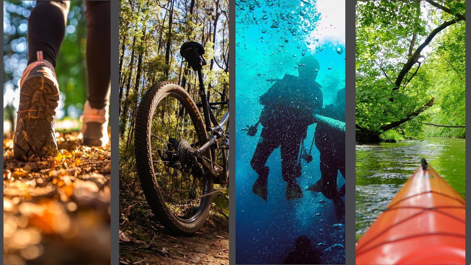 Hiking, Biking, Scuba diving & Kayaking Are Just Some Of The Outdoor Activities In Eureka Springs, AR