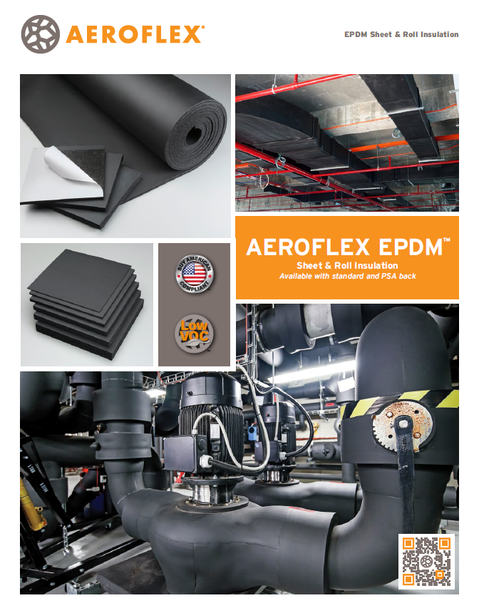 Aerocel EPDM Sheet and Roll Insulation