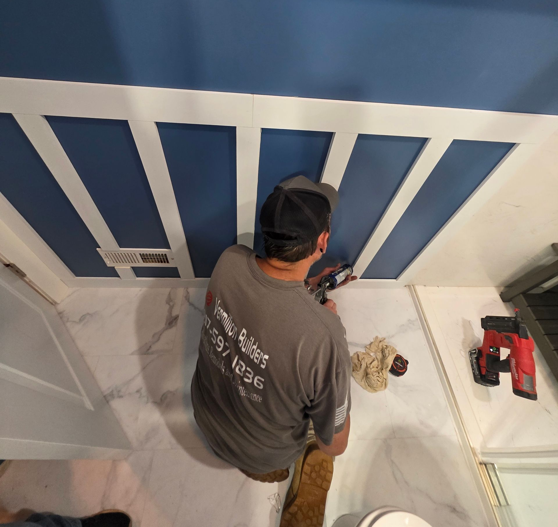 A bathroom with a jacuzzi tub and a toilet located in Danville, IL A bathroom with a jacuzzi tub and a toilet located in Danville, IL