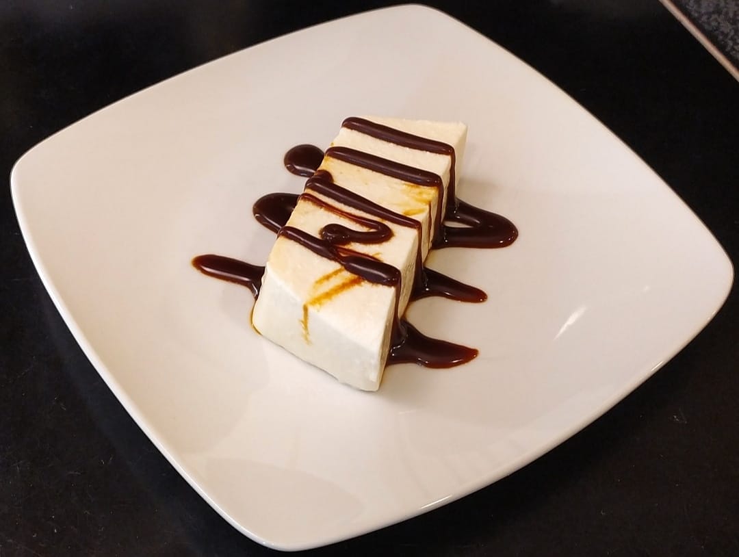 Panna cotta con Caramello salato