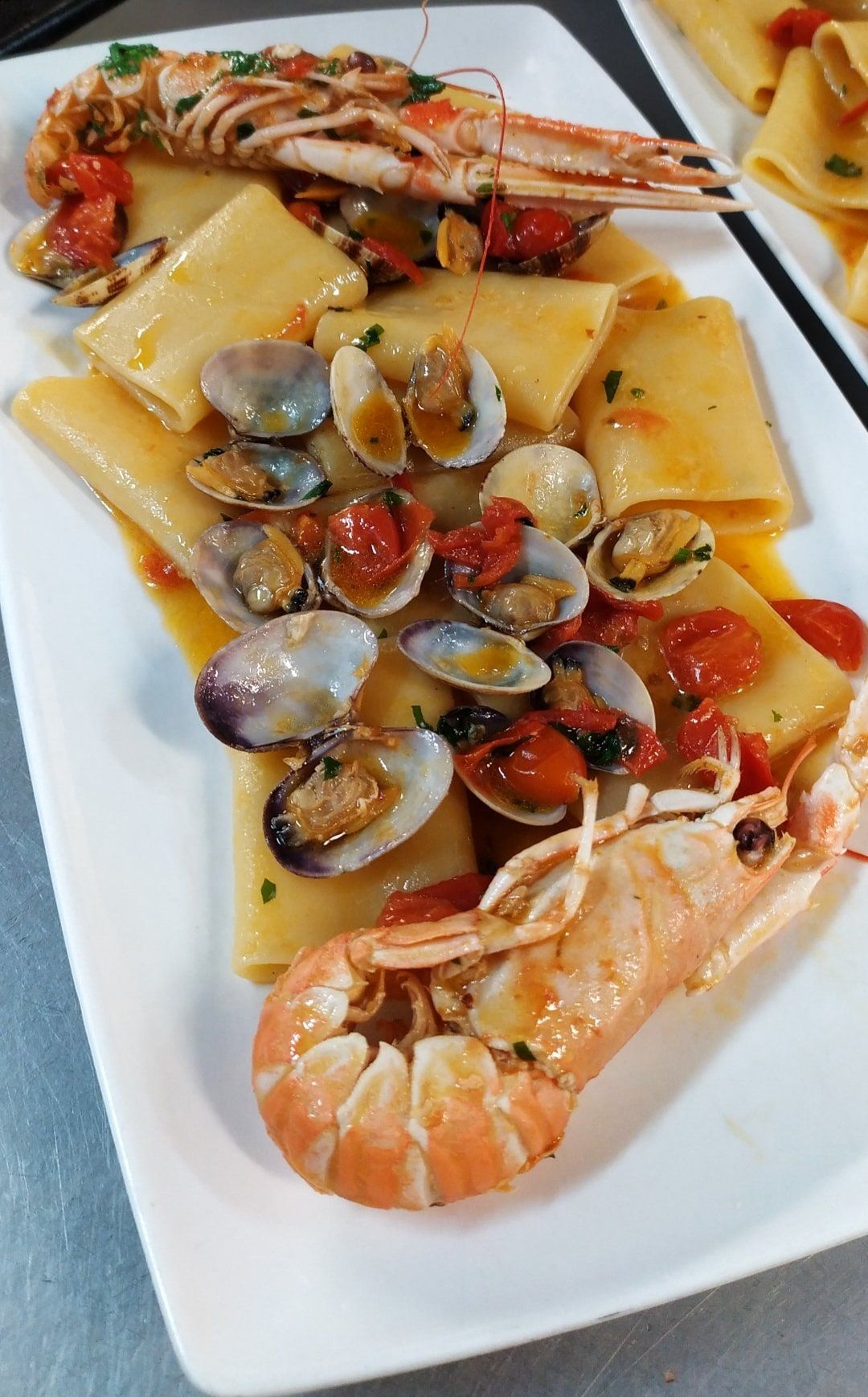 Paccheri Positano style