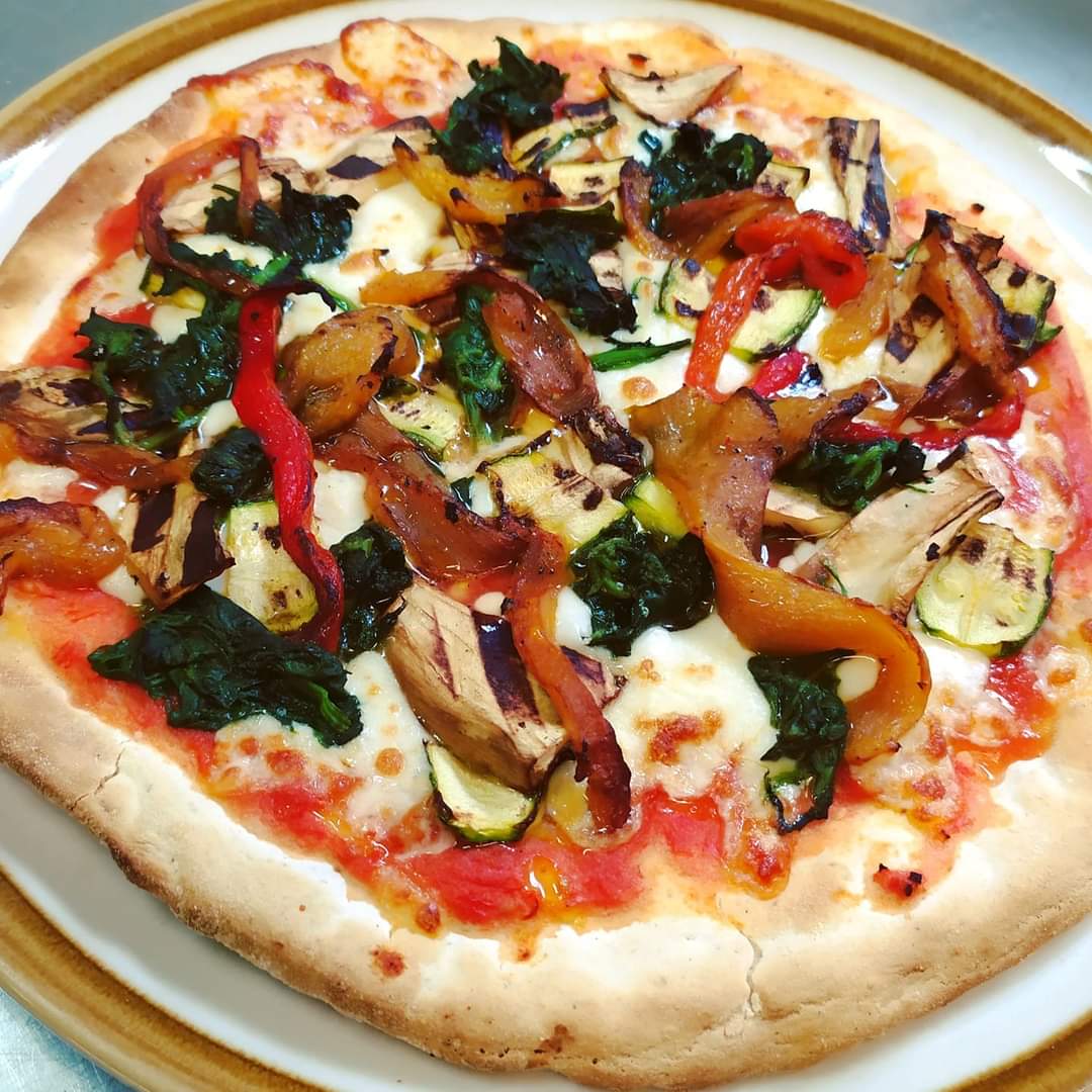 Gluten-free Pizza all'Ortolana