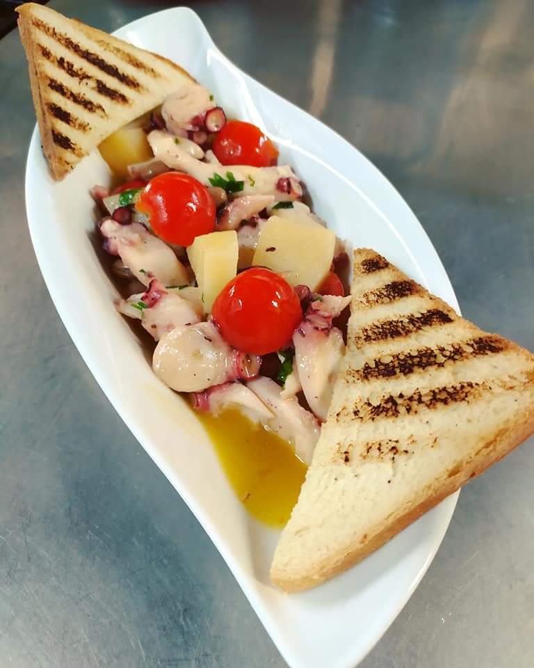Octopus Campagnola style