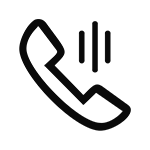 Icona di chiamata in arrivo.