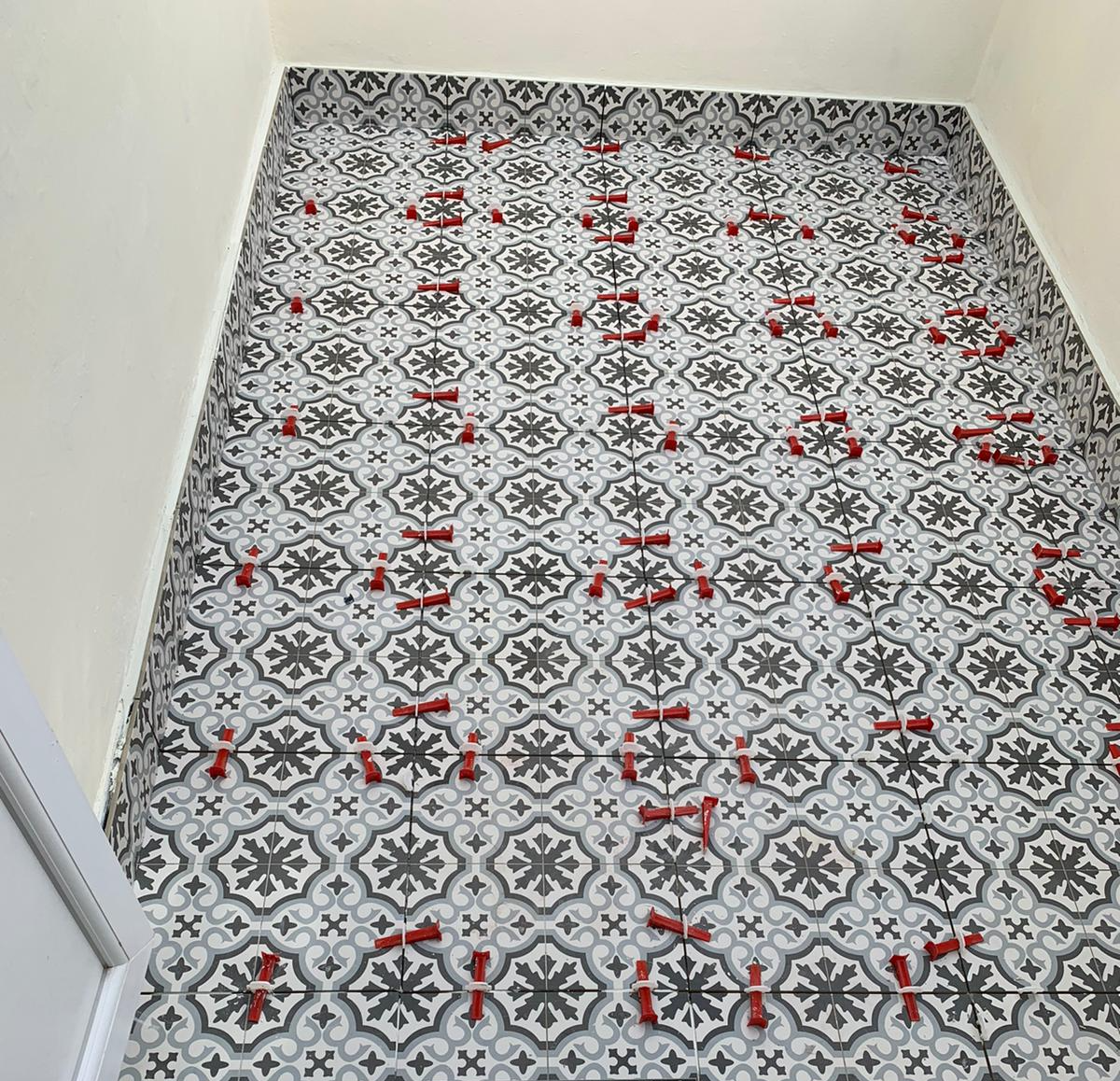This is a photo of a complete tiling project by Brighton & Hove tiling. Photo was taken in Brighton