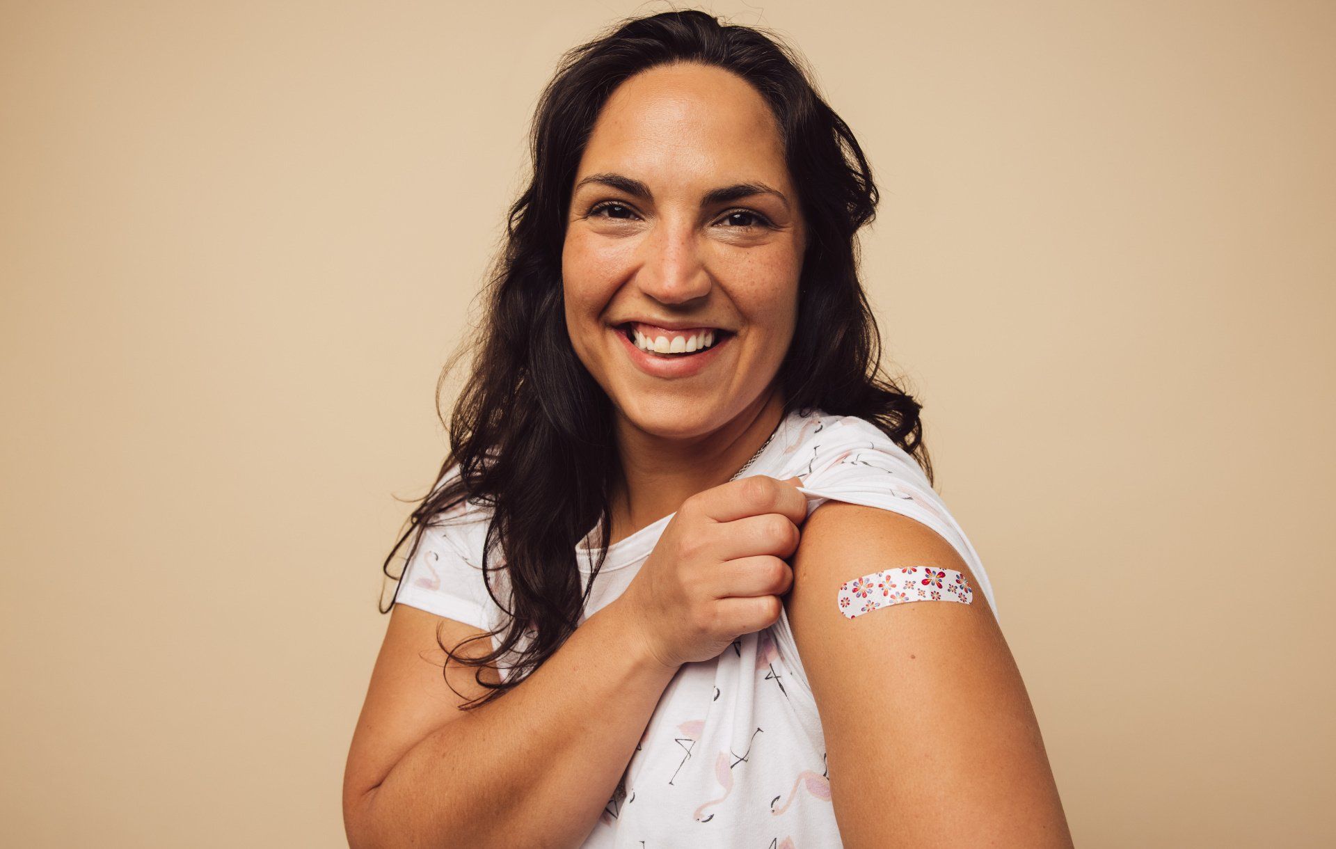 vaccinated-smiling-woman