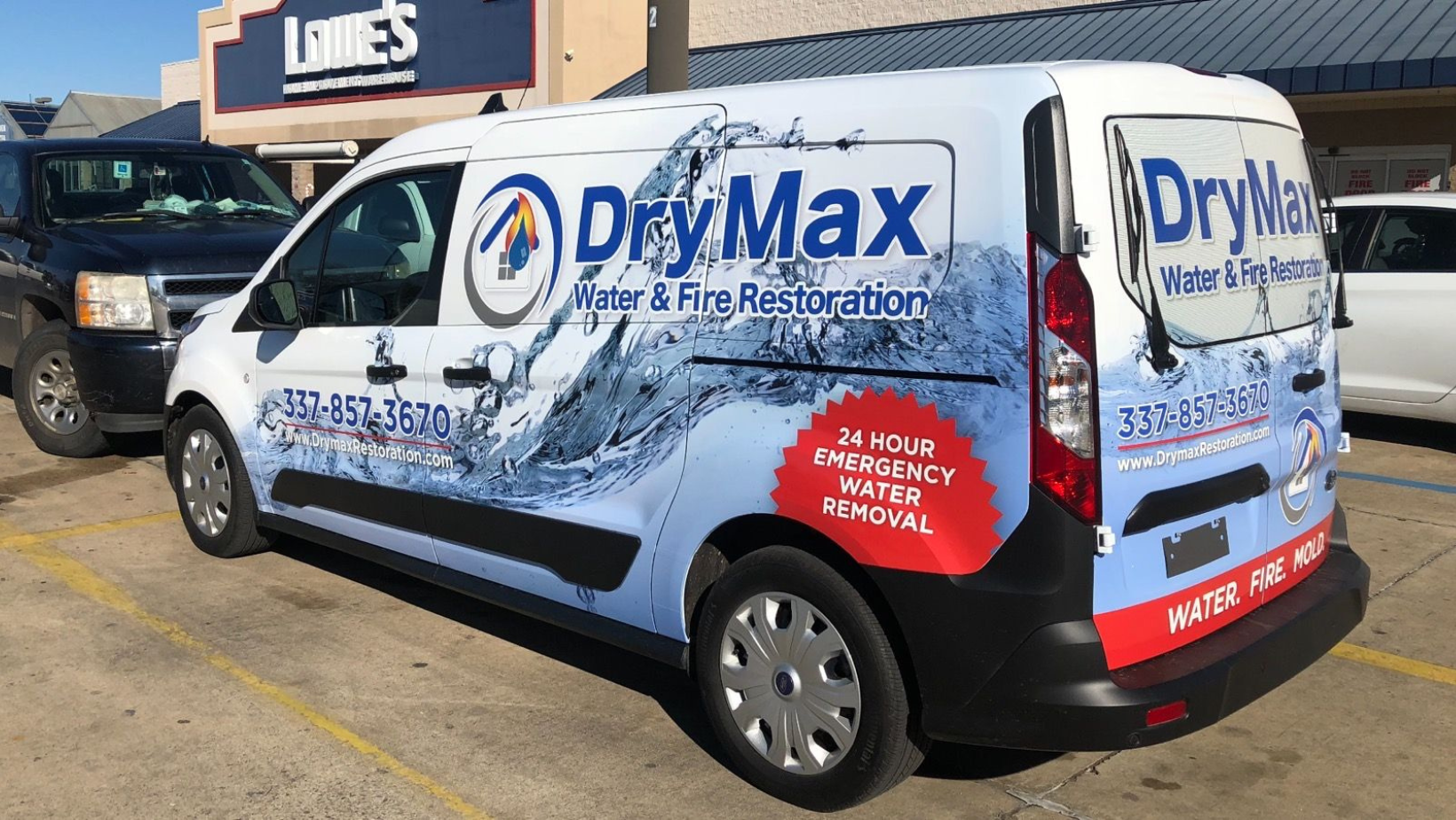 DryMax is a local fire damage cleanup company in New Orleans, LA