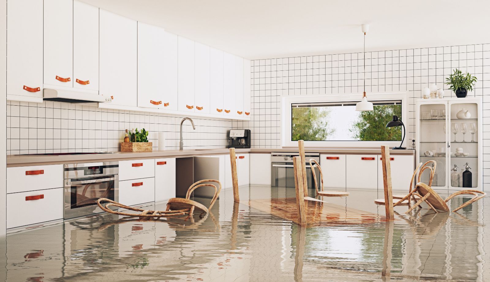 Louisiana home with water damage insurance claims