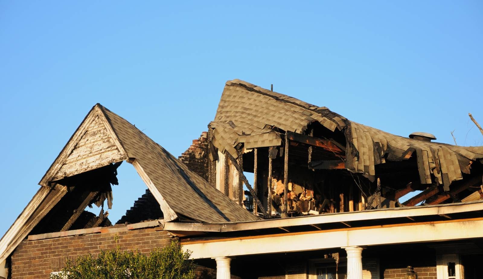 Overloaded Christmas light outlet and frayed cord—Drymax holiday fire safety tip for New Orleans, LA