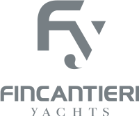 Fincantieri Yachts black and white logo