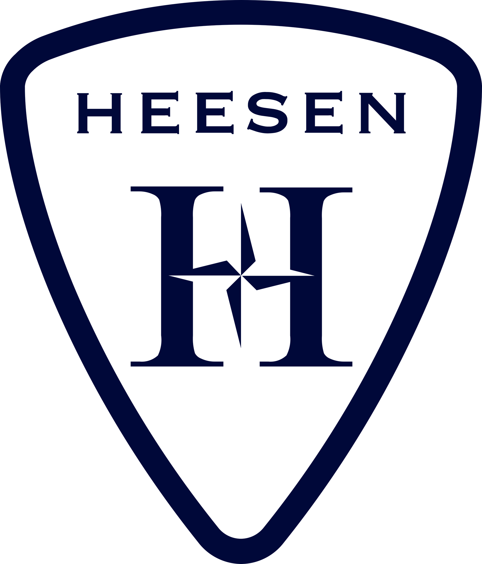 Heesen Yachts black and white logo
