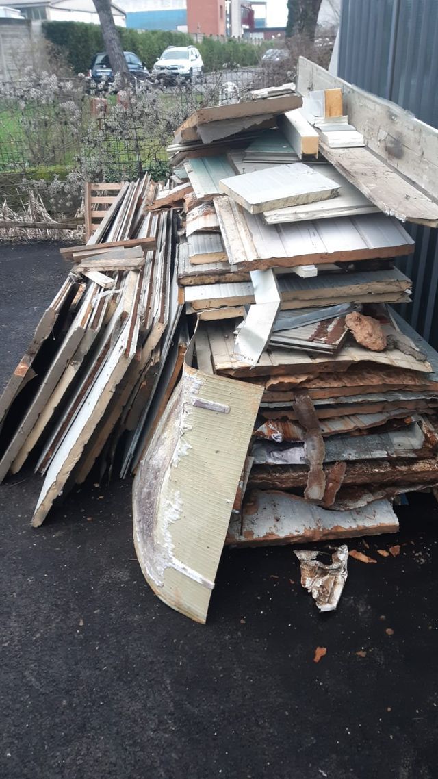 Scarti provenienti dall'edilizia