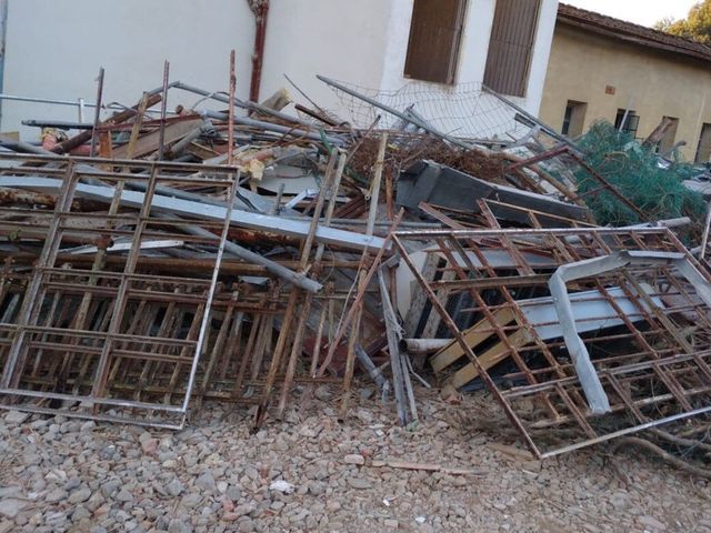 Rottami metallici da smaltire