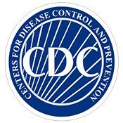 The logo for the centers for disease control and prevention.