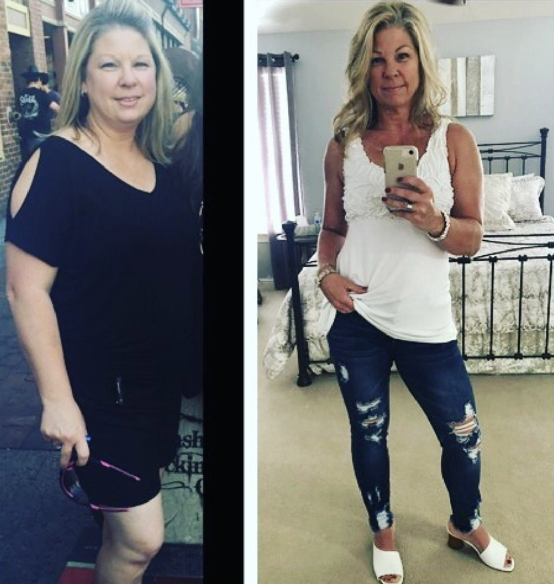 Image of Lisa Friedl before and after joining