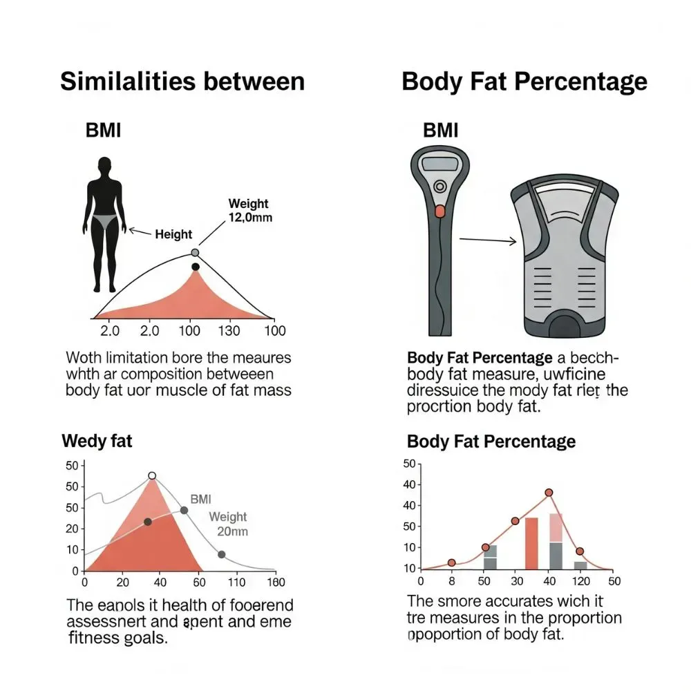 Similarities Between BMI and Body Fat Percentage