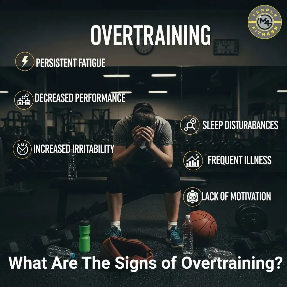What are the signs of overtraining