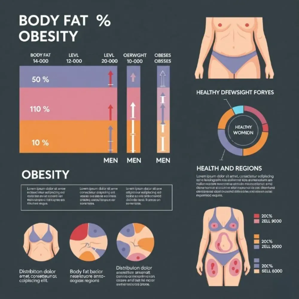 Body Fat Percentage Ranges for Women