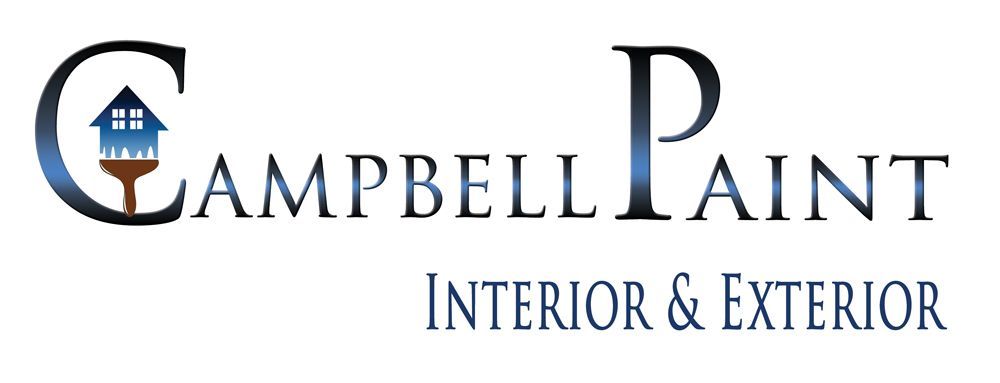 The logo for paint campbell interior and exterior