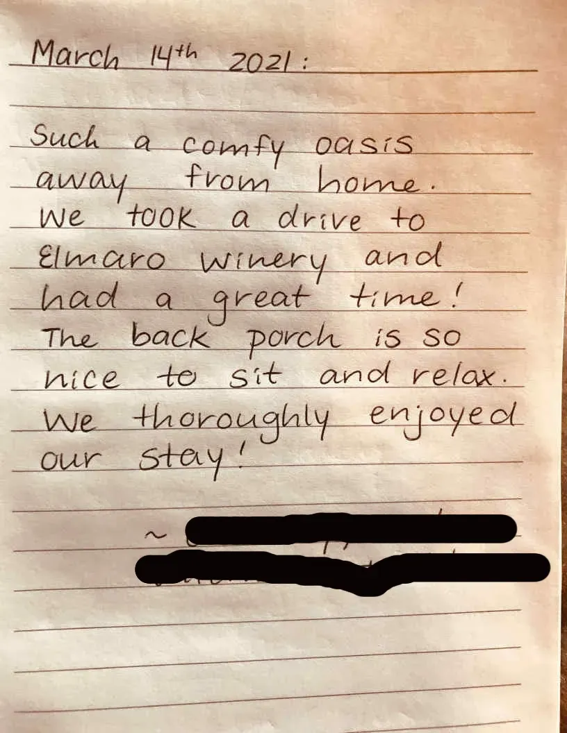 Customer Reviews - Mindoro, WI - High Point Retreats