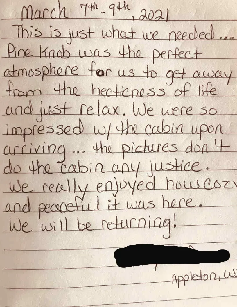 Customer Reviews - Mindoro, WI - High Point Retreats