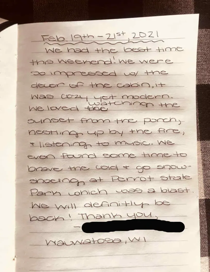 Customer Reviews - Mindoro, WI - High Point Retreats