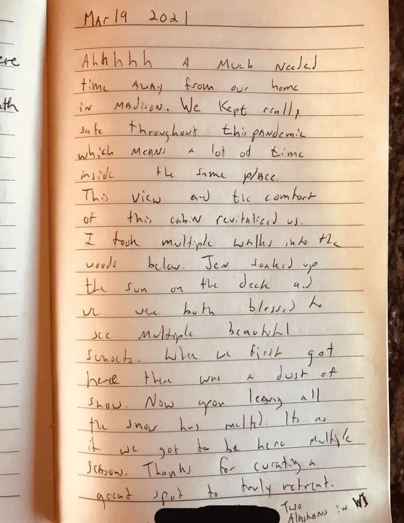 Customer Reviews - Mindoro, WI - High Point Retreats