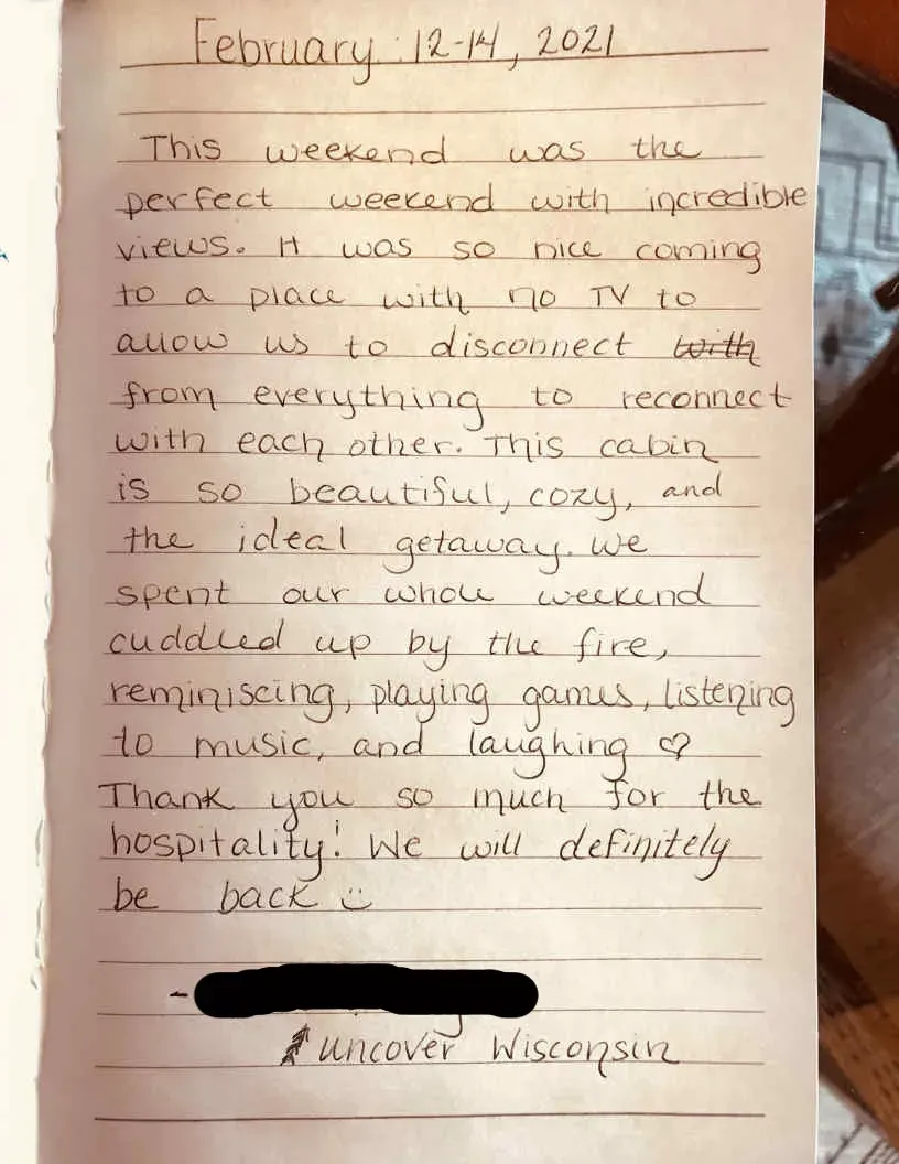 Customer Reviews - Mindoro, WI - High Point Retreats