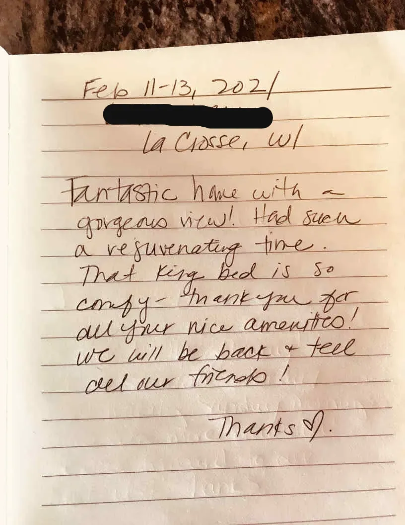 Customer Reviews - Mindoro, WI - High Point Retreats