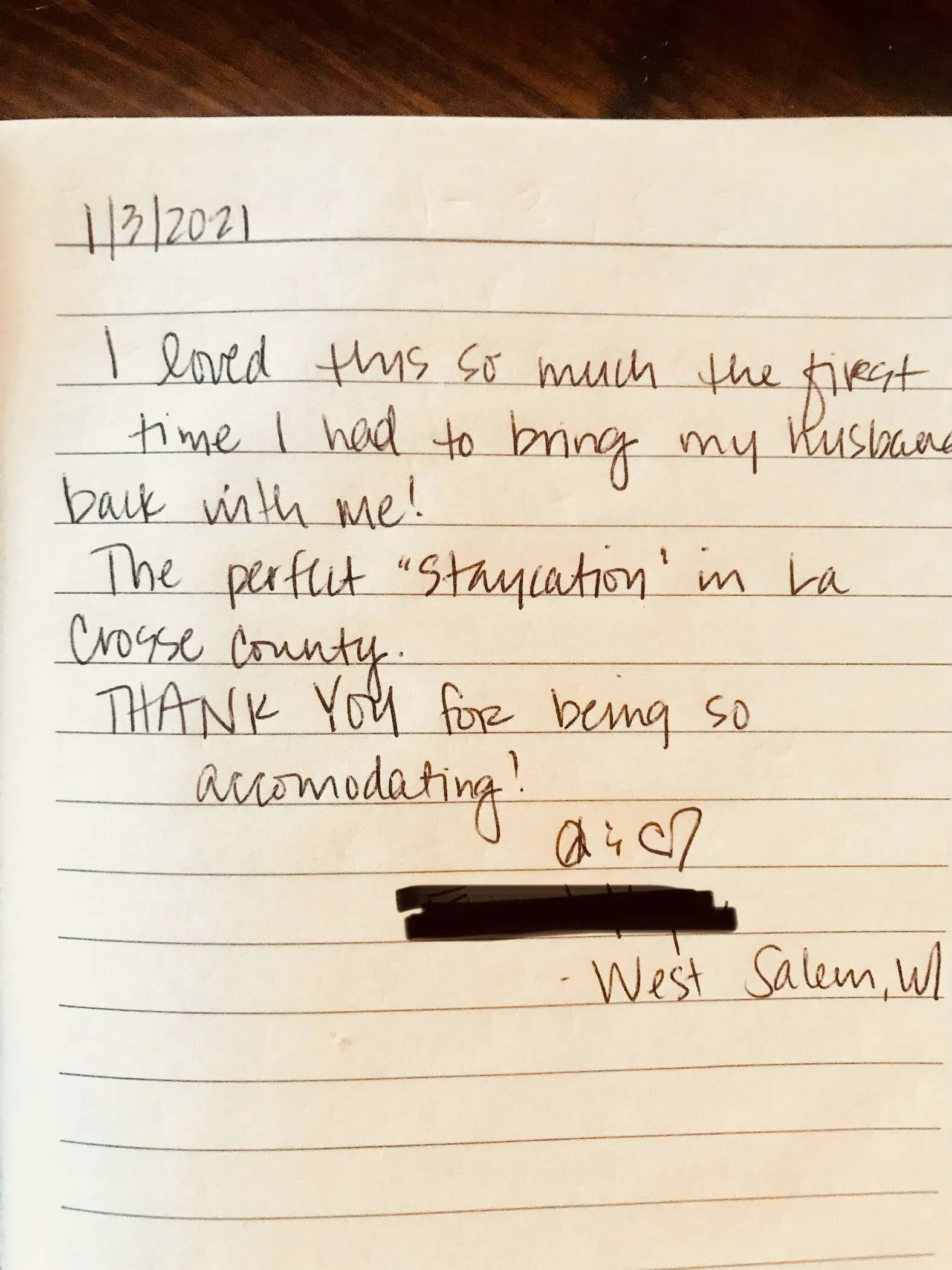 Customer Reviews - Mindoro, WI - High Point Retreats