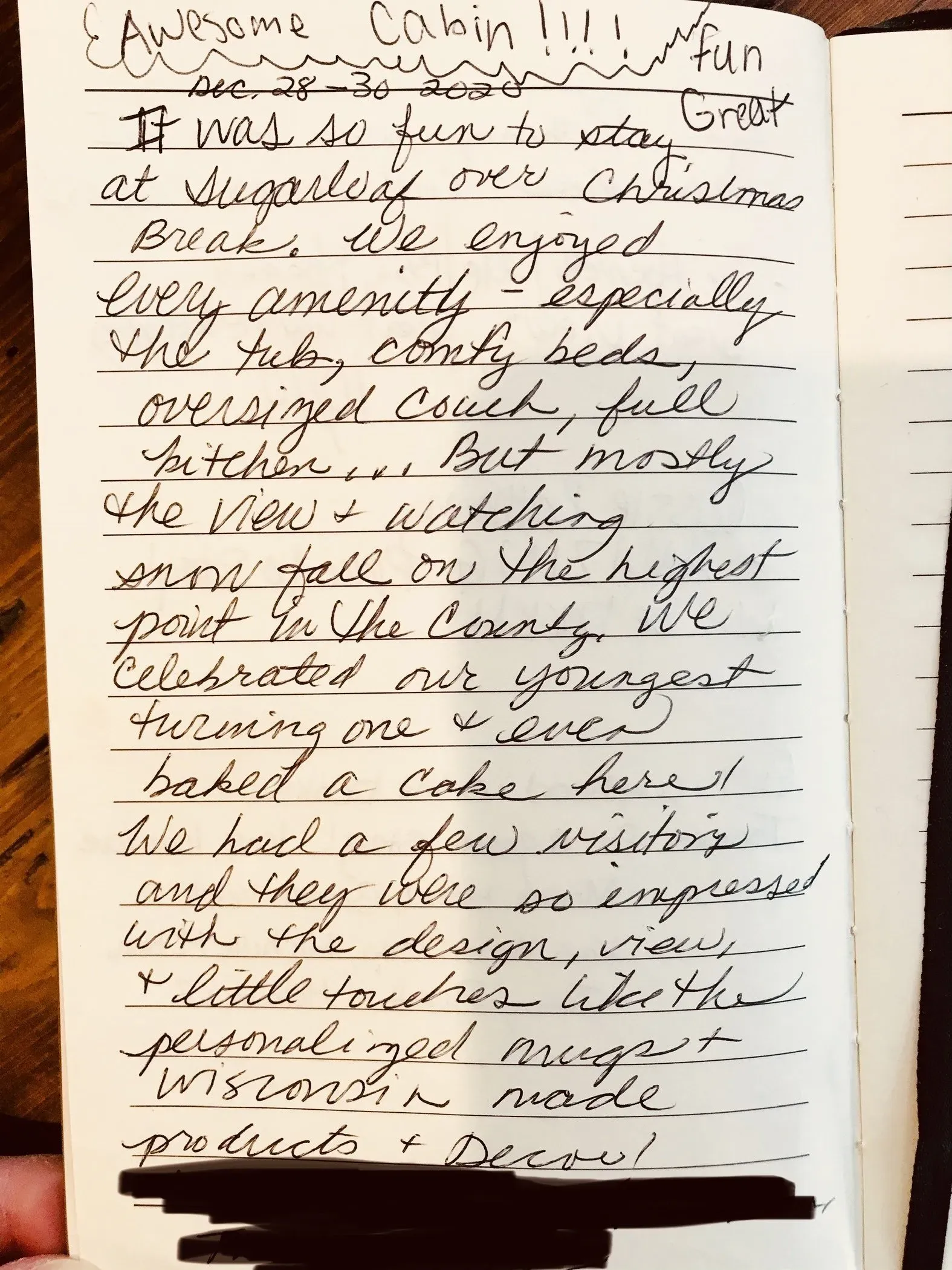 Customer Reviews - Mindoro, WI - High Point Retreats