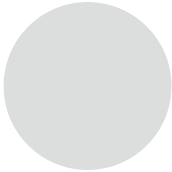 Light grey circle.