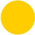 Yellow circle on a white background.