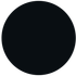Black circle on a white background.