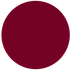 Burgundy circle on white background.