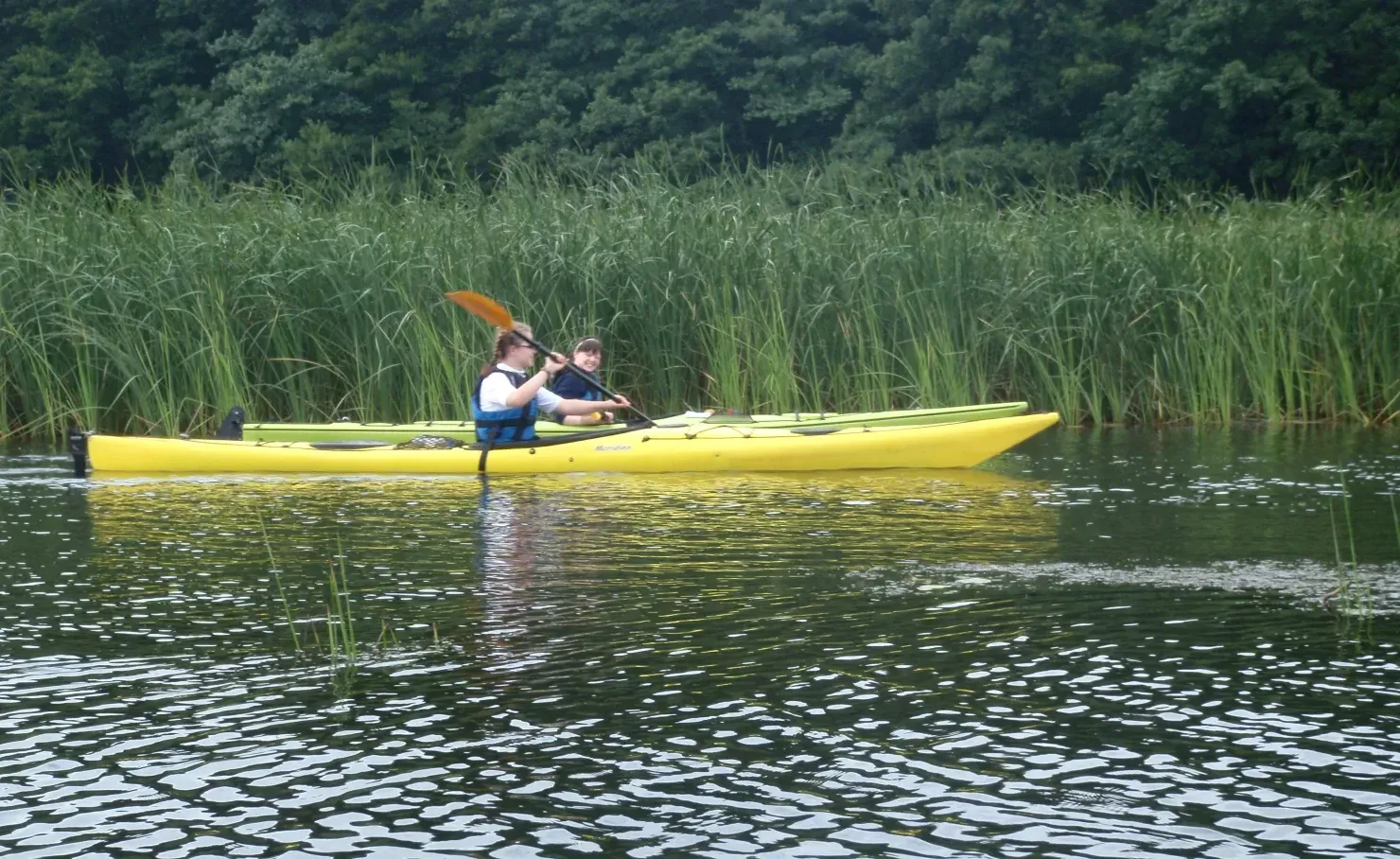 Sea kayaking with Naturguiden on the Baltic sea, St:Anna archipelago, Sweden.