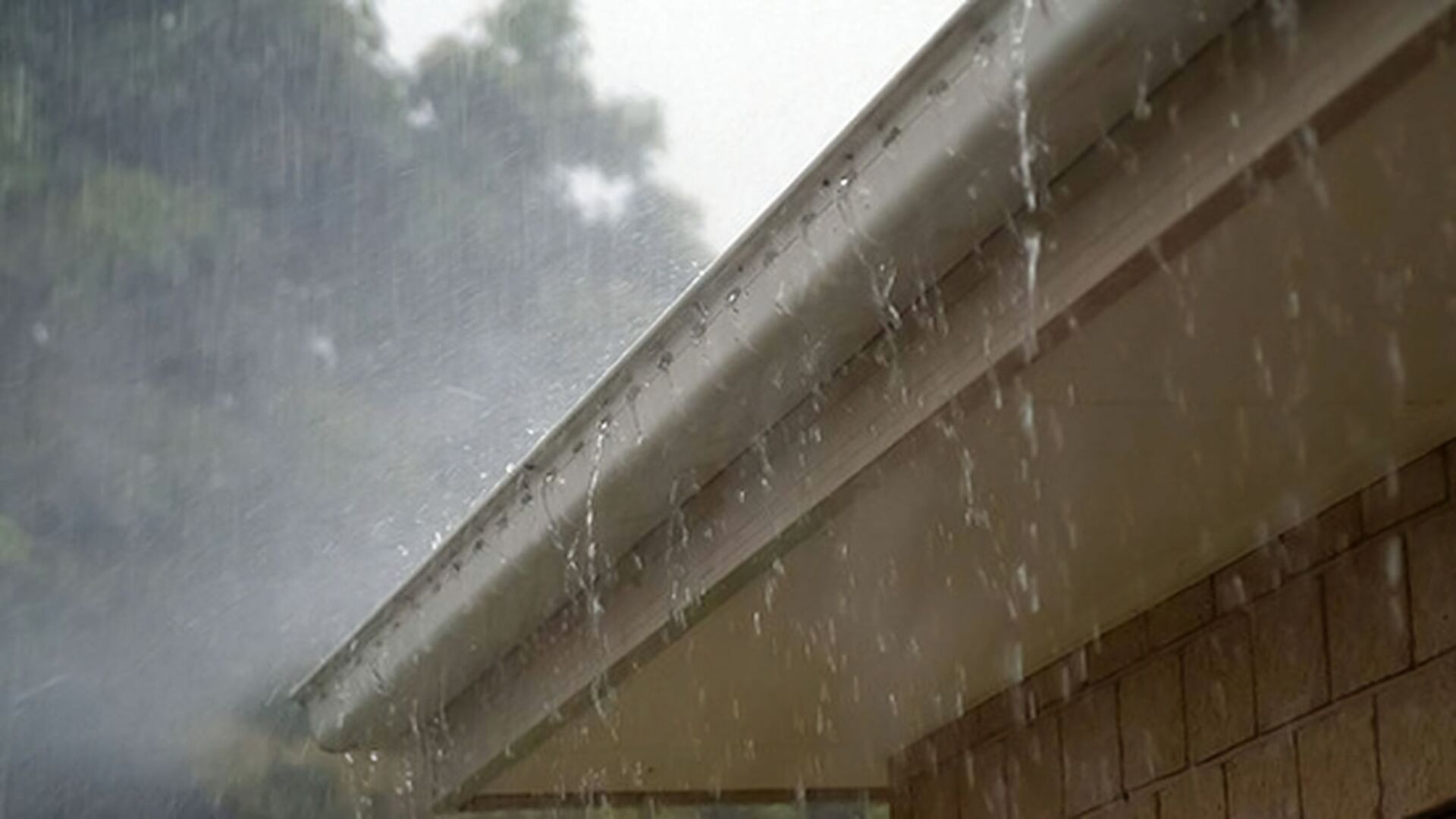 It is Raining on the Roof of a House — Stormguard Roofing In Caloundra West, QLD