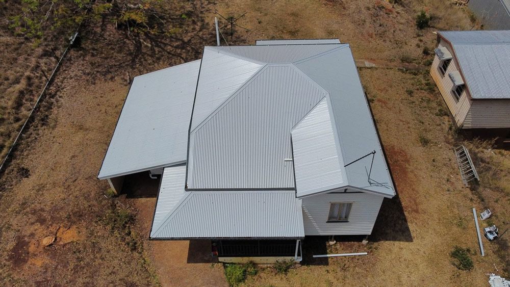 A Newly Restored Residential Roof On The Sunshine Coast