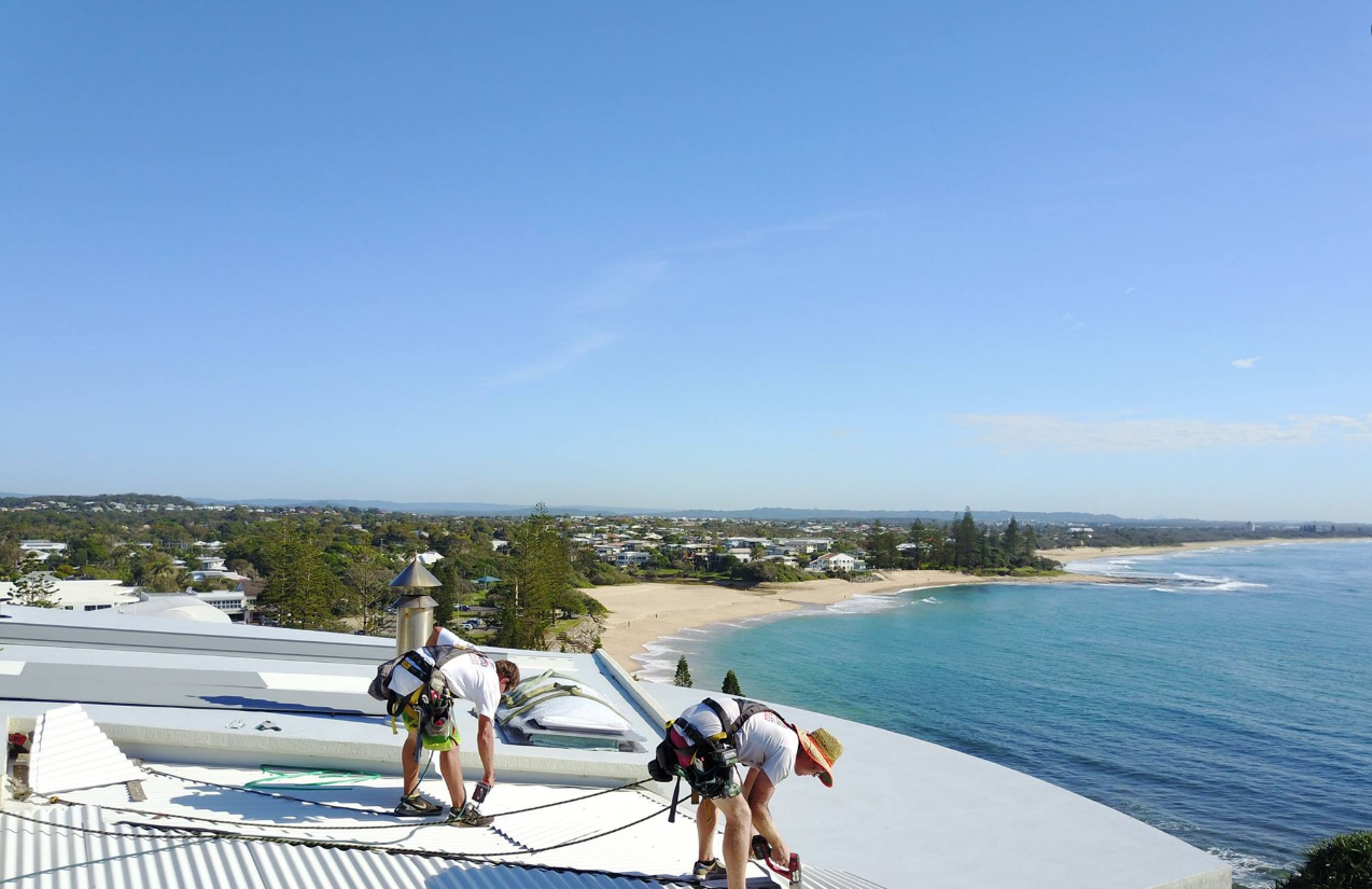 Residential House with Tile Roofing