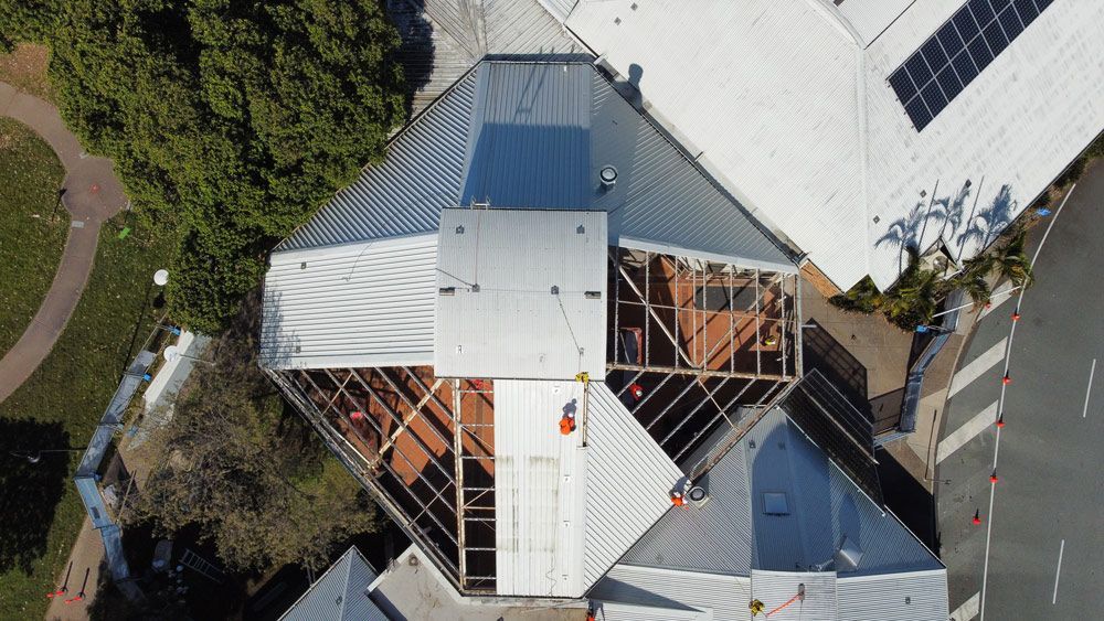 Roof Replacement in Progress