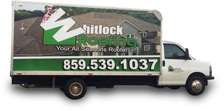 Whitlock Roofing truck