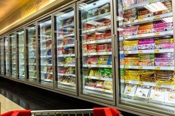 Refrigerator with stocks of food — Refrigerator in Portsmouth, VA