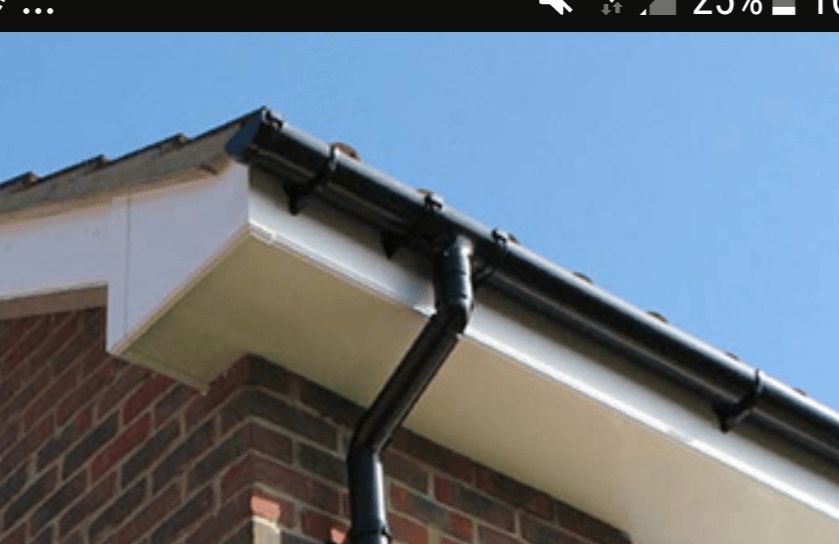 Picture of gutter cleaning Akron, Ohio