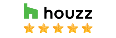 A logo for the better business bureau with five stars